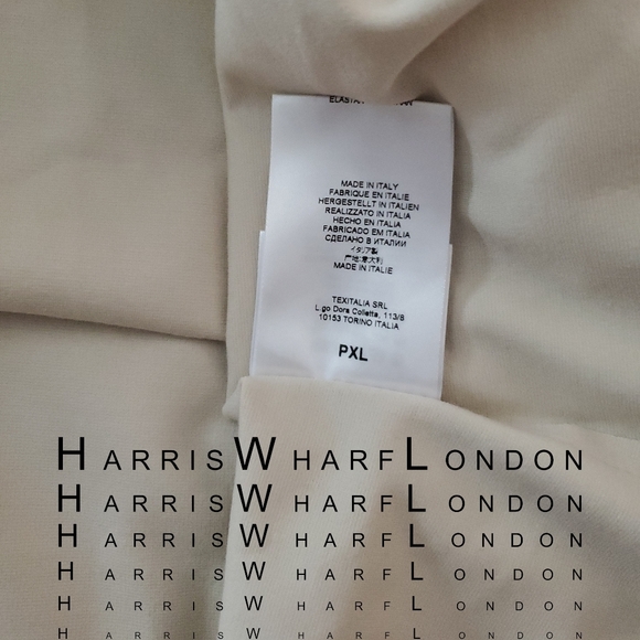 Harris Wharf London Minimalist Cream Shift Dress Size 44 IT Women's Size 8 - Picture 7 of 9